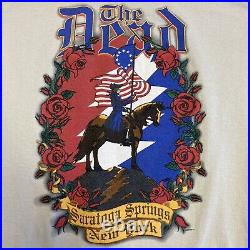 Vintage 2003 Grateful Dead Saratoga Springs New York Double Sided T Shirt Size L