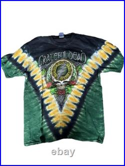 Vintage 2011 Liquid Blue Grateful Dead T Shirt Men's Large L Two Sided