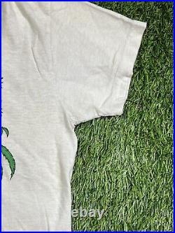 Vintage 60's Grateful Dead Marijuana Band T-Shirt Men's S USA Single Stitched