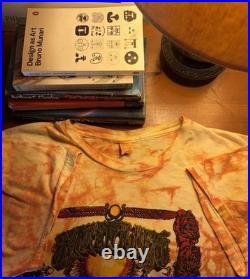 Vintage 60s / 70s Grateful Dead Aoxomoxoa Album/Tour Distressed T-Shirt Size L
