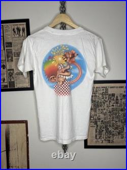 Vintage 70s 1978 Grateful Dead Shakedown Street Single Stitch Tour Concert Shirt