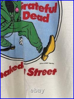 Vintage 70s 1978 Grateful Dead Shakedown Street Single Stitch Tour Concert Shirt
