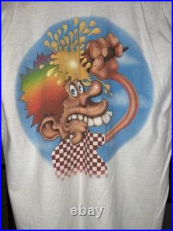 Vintage 70s 1978 Grateful Dead Shakedown Street Single Stitch Tour Concert Shirt