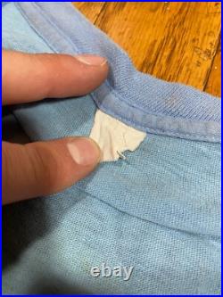 Vintage 70s Grateful Dead Jester Tee Shirt S/M Stanley Mouse Blue