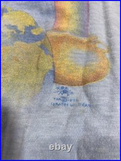 Vintage 70s Grateful Dead Jester Tee Shirt S/M Stanley Mouse Blue