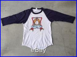 Vintage 70s Grateful Dead Raglan T Shirt Alton Kelley Stanley Mouse Rare
