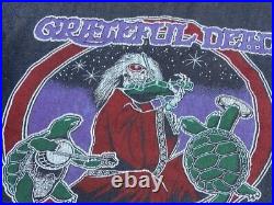 Vintage 70s Grateful Dead Tour Shirt Men's Sm/Md Blues For Allah Terrapin Ringer