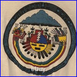 Vintage 80's GRATEFUL DEAD T Shirt David Lundquist Eagle Eye Studios Medium