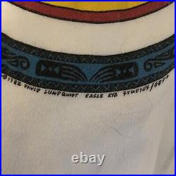 Vintage 80's GRATEFUL DEAD T Shirt David Lundquist Eagle Eye Studios Medium