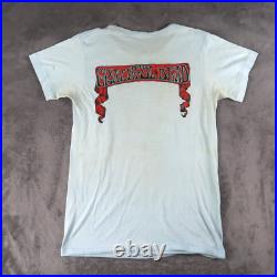 Vintage 80s 1980 Grateful Dead T Shirt S / M Kelley Mouse Hippie Skull Roses