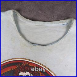Vintage 80s 1980 Grateful Dead T Shirt S / M Kelley Mouse Hippie Skull Roses