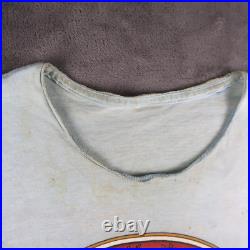 Vintage 80s 1980 Grateful Dead T Shirt S / M Kelley Mouse Hippie Skull Roses