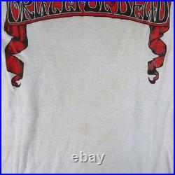 Vintage 80s 1980 Grateful Dead T Shirt S / M Kelley Mouse Hippie Skull Roses