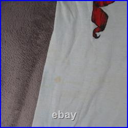 Vintage 80s 1980 Grateful Dead T Shirt S / M Kelley Mouse Hippie Skull Roses