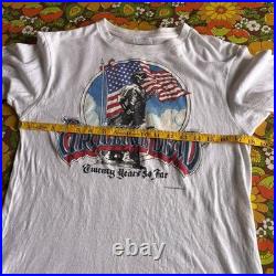 Vintage 80s 1985 Grateful Dead Twenty Years So Far T-Shirt Hanes