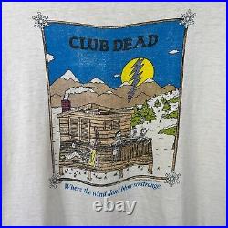Vintage 80s 1985 Grateful Dead Utah Club Tee Single Stitch Made in USA