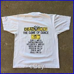Vintage 80s 1988 Grateful Dead Deadopoly T Shirt Rare