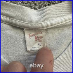 Vintage 80s 1989 Grateful Dead American Gothic Dead Tour Tshirt Sz XL