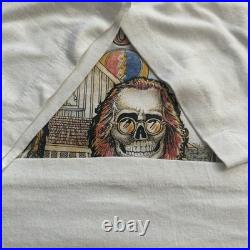 Vintage 80s 1989 Grateful Dead American Gothic Dead Tour Tshirt Sz XL