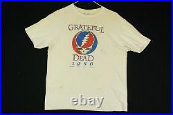 Vintage 80s Bob Dylan Tom Petty Heartbreakers Grateful Dead Concert T Shirt M