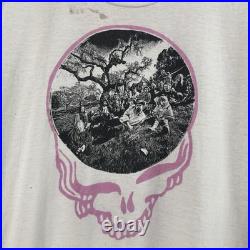 Vintage 80s Grateful Dead Aoxomoxoa Psychedelic Mushroom Band Shirt Jerry Garcia