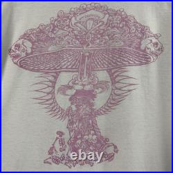 Vintage 80s Grateful Dead Aoxomoxoa Psychedelic Mushroom Band Shirt Jerry Garcia