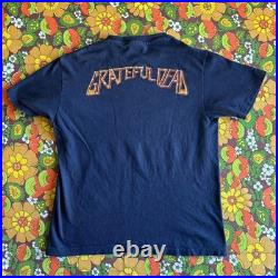 Vintage 80s Grateful Dead Double Sided Band T-Shirt Hanes Golden Gate Bridge