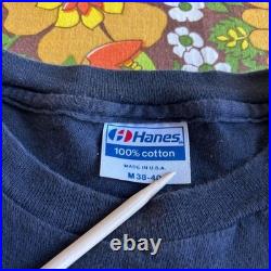 Vintage 80s Grateful Dead Double Sided Band T-Shirt Hanes Golden Gate Bridge