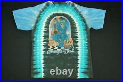 Vintage 80s Grateful Dead Grim Reaper Tie Dye Single Stitch Concert T Shirt Band
