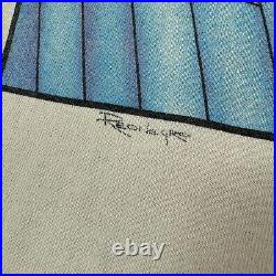 Vintage 80s Grateful Dead Mens T Shirt Summer Tour 1989 Keyboard Skeleton Large