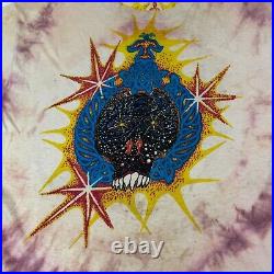 Vintage 80s Grateful Dead Mens Tie Dye T Shirt Rare Jerry Garcia US Size Large