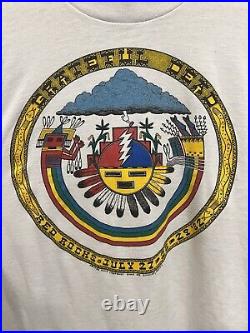 Vintage 80s Grateful Dead Red Rocks Southwest Concert T-Shirt Winterland
