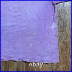 Vintage 80s Grateful Dead Shirt Size XL Batik Psychedelic Band Tour Lot Tie Dye