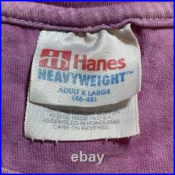 Vintage 80s Grateful Dead Shirt Size XL Batik Psychedelic Band Tour Lot Tie Dye