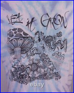 Vintage 80s single stitch Grateful Dead 1989 Scully T-Shirt Let It Grow Lot XL