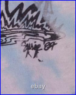 Vintage 80s single stitch Grateful Dead 1989 Scully T-Shirt Let It Grow Lot XL