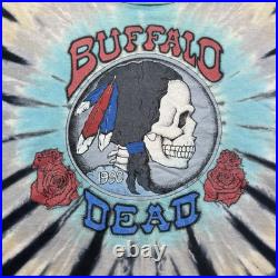 Vintage 90's 1992 Grateful Dead Buffalo Dead Crosby Stills Nash Shirt Size Large
