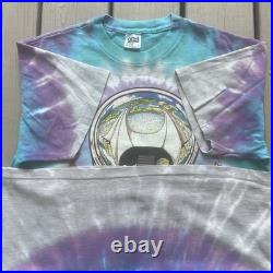 Vintage 90's Grateful Dead Shoreline Amphitheater California Tie Dye Shirt Large