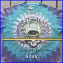 Vintage 90's Grateful Dead Shoreline Amphitheater California Tie Dye Shirt Large