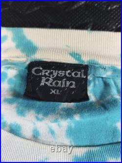 Vintage 90's Skeleton Surfer Crystal Rain Grateful Dead Style Single Stitch