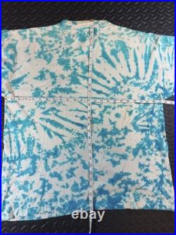 Vintage 90's Skeleton Surfer Crystal Rain Grateful Dead Style Single Stitch