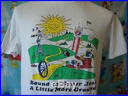 Vintage 90's The Grateful Dead Europe Tour 1990 concert T Shirt M