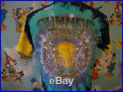 Vintage 90's The Grateful Dead Summer Tour 1991 Ty Dye T Shirt L