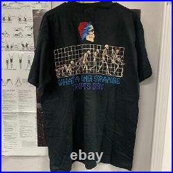 Vintage 90s 1993 Grateful Dead Evolution Long Strange Trip Liquid Blue XL CLEAN