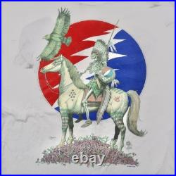 Vintage 90s 1994 Grateful Dead Summer Tour T Shirt White XL Single Stitch Native