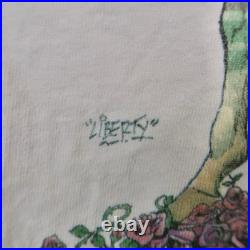 Vintage 90s 1994 Grateful Dead Summer Tour T Shirt White XL Single Stitch Native
