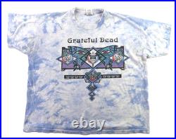 Vintage 90s 1995 GRATEFUL DEAD USA XL Jester Steal Your Face Butterfly T Shirt