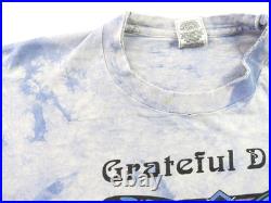 Vintage 90s 1995 GRATEFUL DEAD USA XL Jester Steal Your Face Butterfly T Shirt
