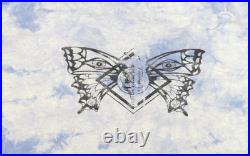 Vintage 90s 1995 GRATEFUL DEAD USA XL Jester Steal Your Face Butterfly T Shirt