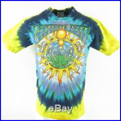 Vintage 90s 91 Grateful Dead Summer Tour Band T-Shirt Mens L Deadstock Tie Dye